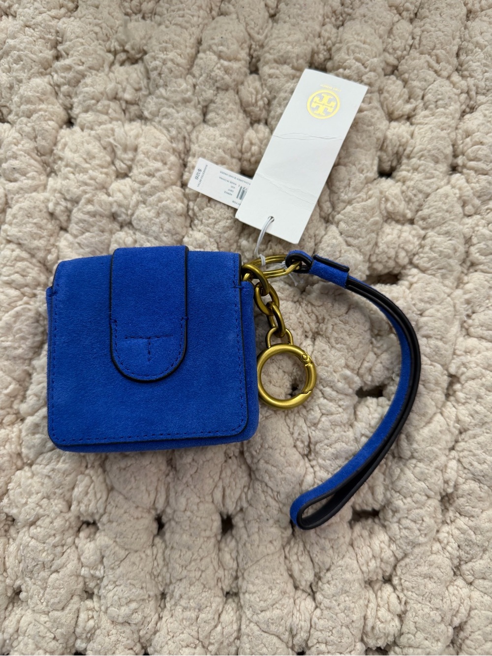 Tory Burch Sawyer Mini Bag Key Fob - NWT - Picture 6 of 7